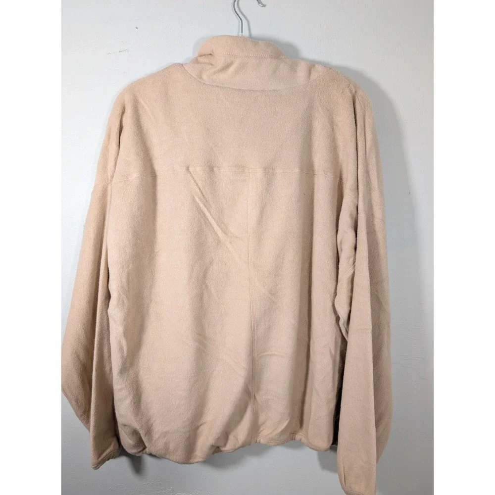 PERCH by Blu Pepper‎ Pop Lus Size 2X Tan Zip Up Jacket